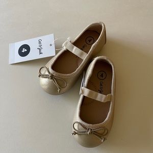 Toddler Girls Cat and Jack Becca Ballet Flats NWT